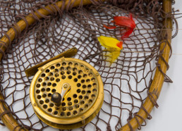 Orvis Reel with Flies - Steve Woit Collection