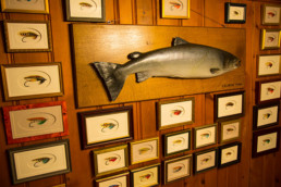 Steve Woit's Salmon Fly Wall